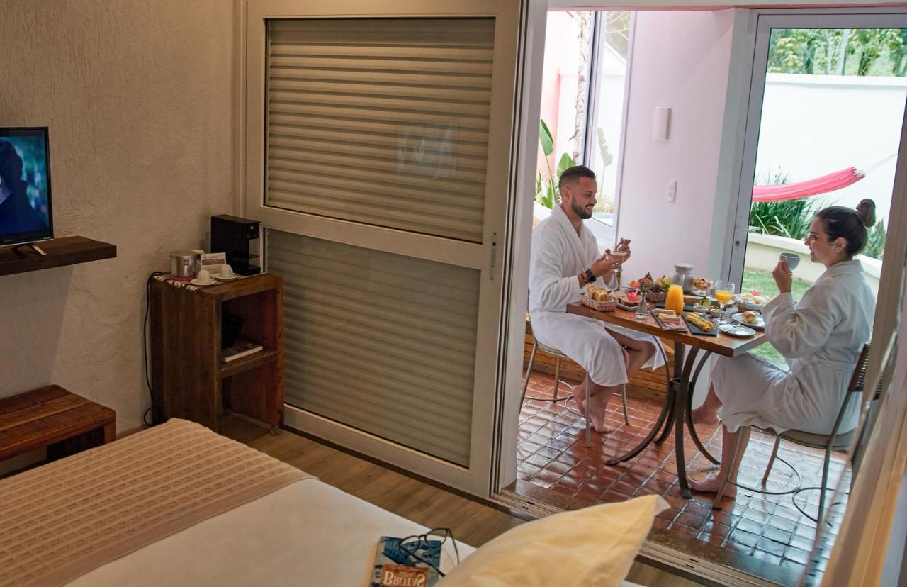 Hotel Boutique Frangipani Brotas Dış mekan fotoğraf A room at the hotel